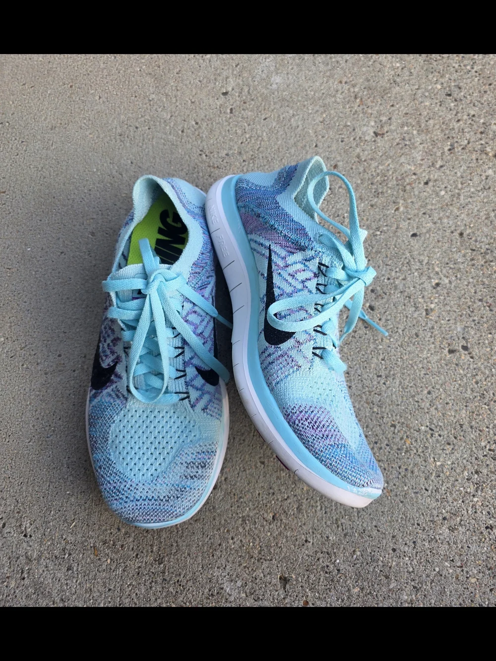 Nike Women's Free 4.0 Flyknit  Size 7